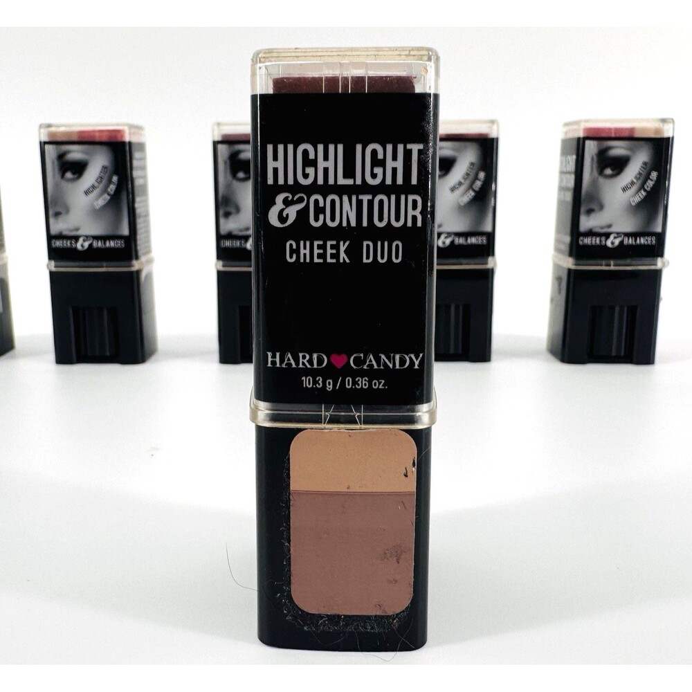 NEW HARD CANDY Cheeks & Balances Highlight/Contour Cheek Duo Sunkissed #768 1pc